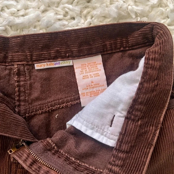 𝅺y2k Brown Corduroy Mini Skirt - Picture 5 of 5